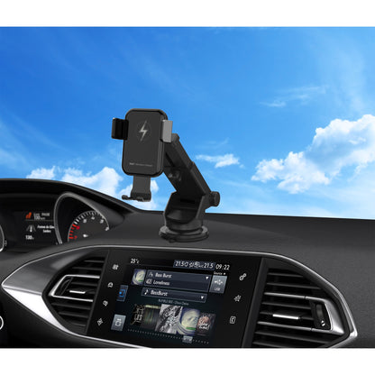 Wireless Car Charger & Mount – Touch Sensor & Universal Fit